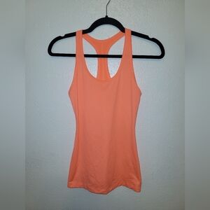 Nike Women's Dri Fit Bright Orange Tank Top Size XS